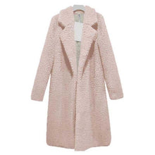 Load image into Gallery viewer, Autumn Winter Faux Fur Coat Women Warm Teddy Bear Coat Ladies Fur Jacket Female Teddy Outwear Plush Overcoat Long Coat