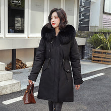 Load image into Gallery viewer, Whoholl Brand New Women Long Coat Autumn Winter Warm Velvet Thicken Faux Fur Coats Parka Female Solid Big Pocket Jacket Outwear