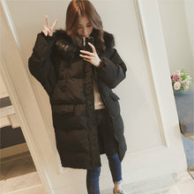 Load image into Gallery viewer, Winter Jackets Women Long Warm Parka Female Jacket Wide Fur Collar 2019 Ladies Parkas Mujer