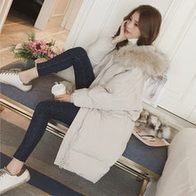 Load image into Gallery viewer, Winter Jackets Women Long Warm Parka Female Jacket Wide Fur Collar 2019 Ladies Parkas Mujer